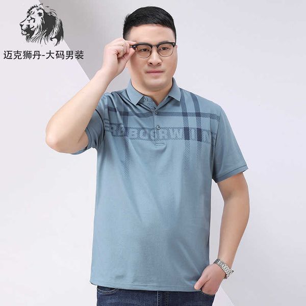 size summer ps men's short sleeve t-shirt extra large middle-aged and elderly polo shirt fat plaid dad, White;black
size summer ps men's short sleeve t-shirt extra large middle-aged and elderly polo shirt fat plaid dad, White;black
