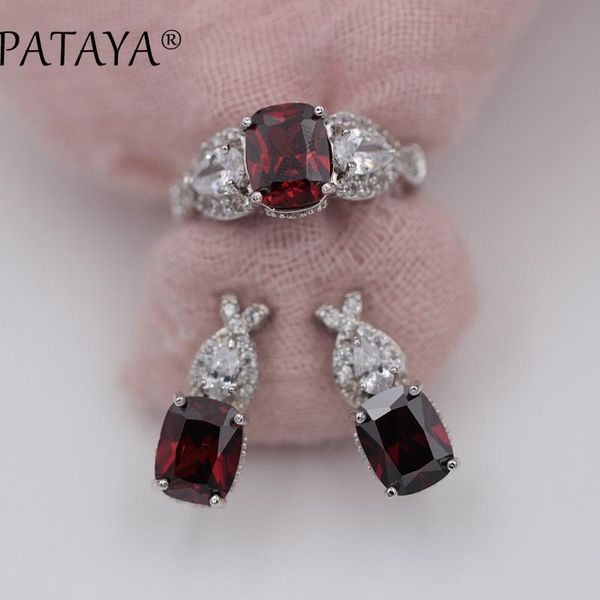 earrings & necklace pataya arrivals pomegranate red ear natural zircon rings sets women luxury true white gold fashion jewelry, Silver
earrings & necklace pataya arrivals pomegranate red ear natural zircon rings sets women luxury true white gold fashion jewelry, Silver