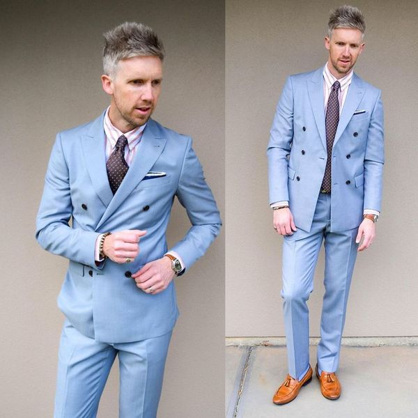 handsome mens customized wedding tuxedos summer double breasted jacket business party prom blazer custom two piece, Black;gray
handsome mens customized wedding tuxedos summer double breasted jacket business party prom blazer custom two piece, Black;gray