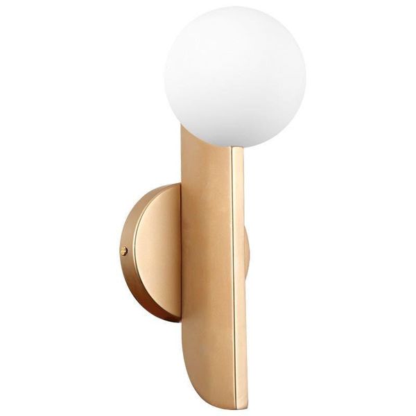modern gold wall light bedside mounted living room lamp with white glass ball creative art deco bedroom luxury
modern gold wall light bedside mounted living room lamp with white glass ball creative art deco bedroom luxury