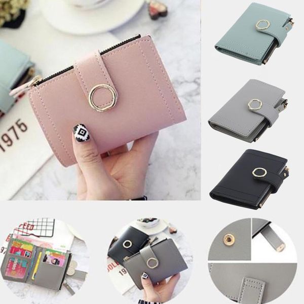 good quality women short purse zipper clutch bag high female wallets coin pocket simple solid cute1, Red;black
good quality women short purse zipper clutch bag high female wallets coin pocket simple solid cute1, Red;black