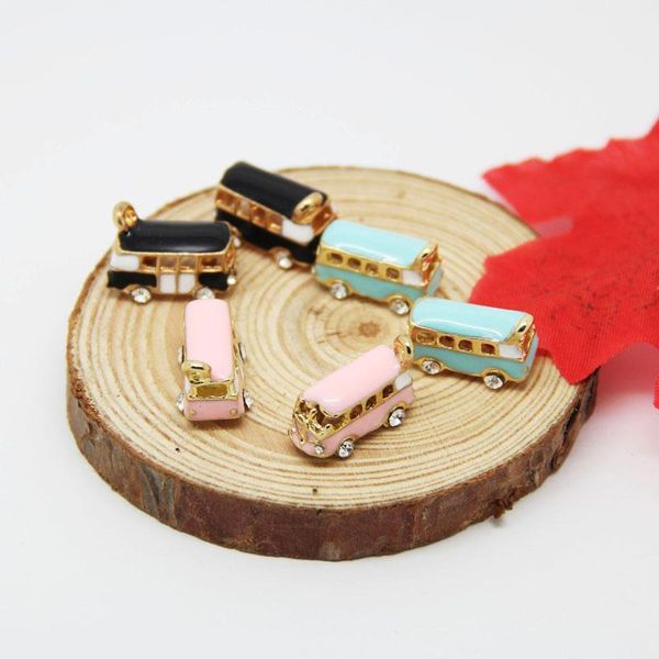 charms lot of 4pcs gold plated 3d bus charm with rhinestone floating enamel mini car pendant for diy necklace bracelet jewelry, Bronze;silver
charms lot of 4pcs gold plated 3d bus charm with rhinestone floating enamel mini car pendant for diy necklace bracelet jewelry, Bronze;silver