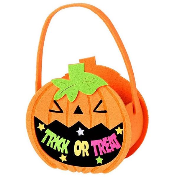 gift wrap halloween trick or treat candy felt holder bag party pumpkin bucket bags for kids 
gift wrap halloween trick or treat candy felt holder bag party pumpkin bucket bags for kids