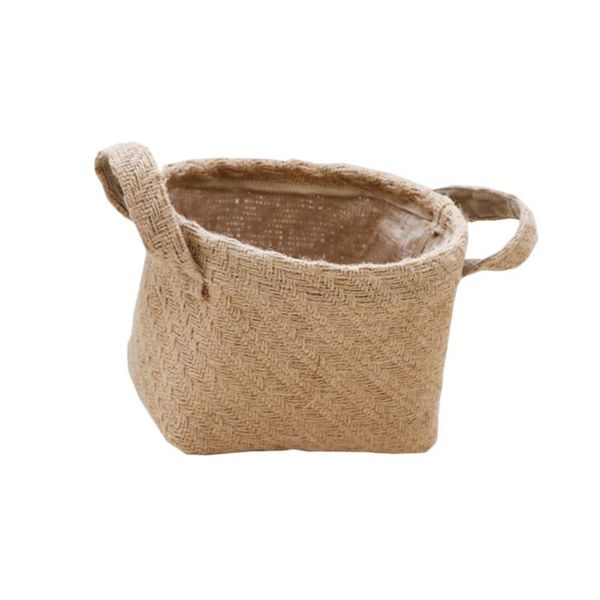 storage baskets woven linen basket multipurpose deskcloth toys bin container (small size
storage baskets woven linen basket multipurpose deskcloth toys bin container (small size