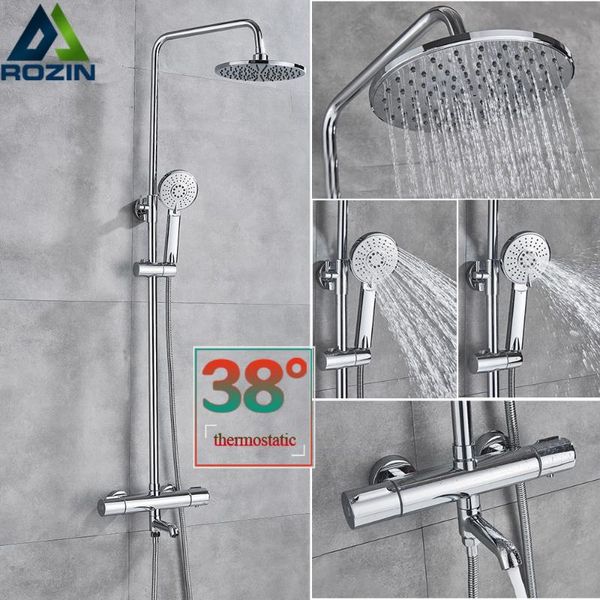 chrome rainfall shower set thermostatic bath mixer faucet wall mounted rotate watering can bathroom system sets
chrome rainfall shower set thermostatic bath mixer faucet wall mounted rotate watering can bathroom system sets