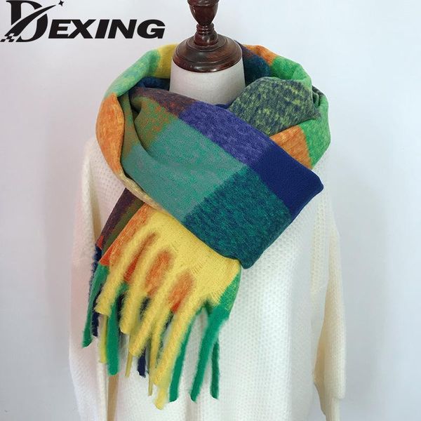 scarves arrived women scarf thick warm winter long size lady cashmere warmer travel keep women's, Blue;gray
scarves arrived women scarf thick warm winter long size lady cashmere warmer travel keep women's, Blue;gray
