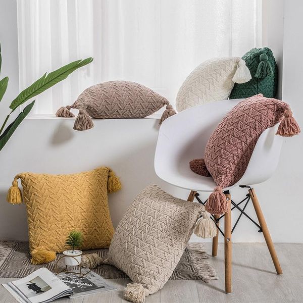 pillow case nordic tassels chenille knitted cover fall home decoration pillowcase sofa cushion birthday gifts
pillow case nordic tassels chenille knitted cover fall home decoration pillowcase sofa cushion birthday gifts