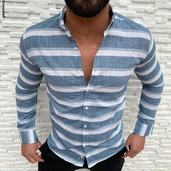 men's casual shirts -3xl mens striped cotton shirt daily long sleeve buttons slim autumn winter male lapel blouse, White;black
men's casual shirts -3xl mens striped cotton shirt daily long sleeve buttons slim autumn winter male lapel blouse, White;black