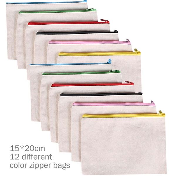 12pcs blank canvas cosmetic bags zipper bags pencil bags blank diy craft pouches pencil case coin case customized canvas bag 211025
12pcs blank canvas cosmetic bags zipper bags pencil bags blank diy craft pouches pencil case coin case customized canvas bag 211025