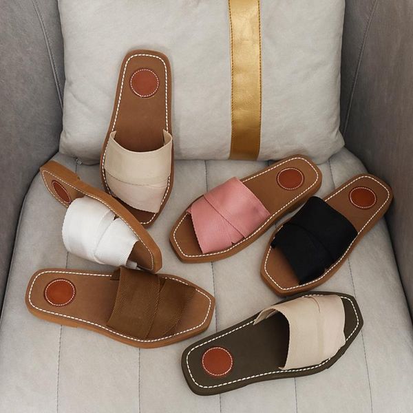 slippers canvas slides women summer beach shoes cross bands flats mules sandals chic 2021 designer woman, Black
slippers canvas slides women summer beach shoes cross bands flats mules sandals chic 2021 designer woman, Black