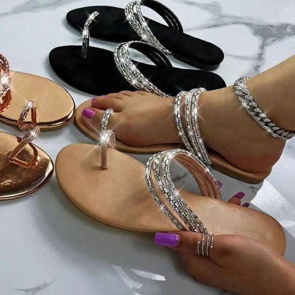 slippers 2021 women flip flops crystal summer female fashion leisure comfort slides ladies outside open toe flat plus size, Black
slippers 2021 women flip flops crystal summer female fashion leisure comfort slides ladies outside open toe flat plus size, Black