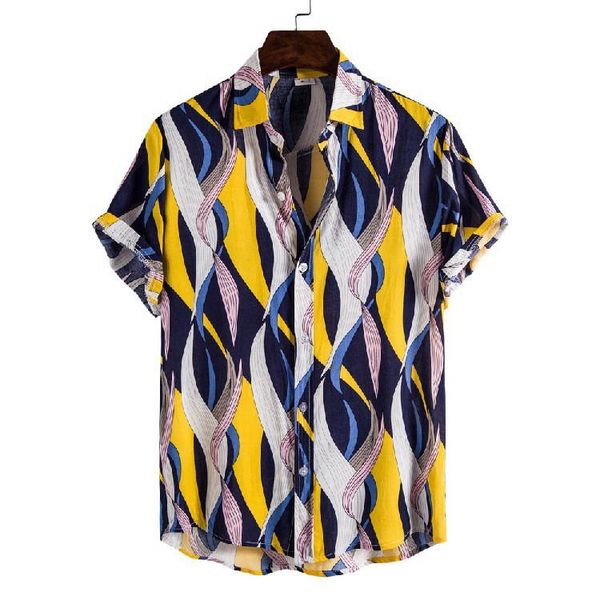 men's casual shirts fashion men hawaiian shirt short sleeve streetwear print striped patchwork summer chic blouse 2021 beach camisas, White;black
men's casual shirts fashion men hawaiian shirt short sleeve streetwear print striped patchwork summer chic blouse 2021 beach camisas, White;black