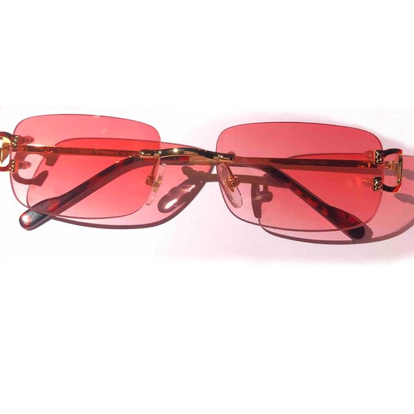 pink rimless vintage sunglasses fade glasses c sports sunglasses fashion sun shades eyeglasses optical frames with box, White;black
pink rimless vintage sunglasses fade glasses c sports sunglasses fashion sun shades eyeglasses optical frames with box, White;black