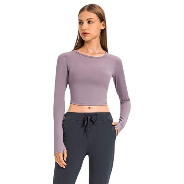 running jerseys autumn and winter women sports round neck t-shirts long sleeve gym fitness yoga stretch tight nude workout clothes, Black;blue
running jerseys autumn and winter women sports round neck t-shirts long sleeve gym fitness yoga stretch tight nude workout clothes, Black;blue