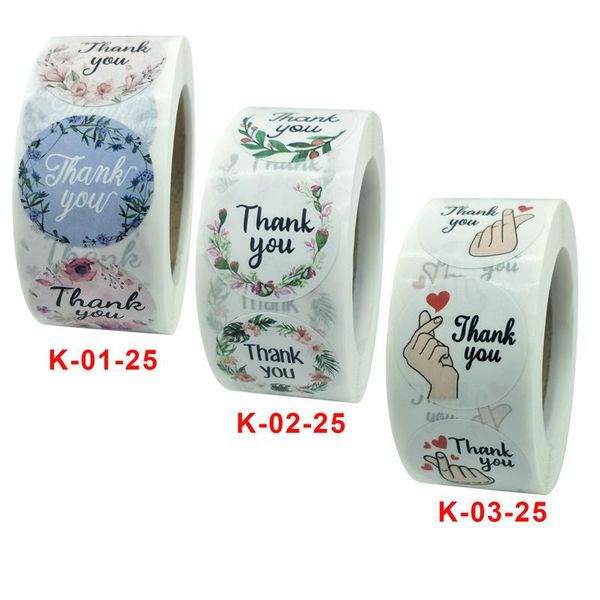 gift wrap 500pcs/roll round wedding party business sticker floral thank you stickers scrapbooking for box package sealed labels
gift wrap 500pcs/roll round wedding party business sticker floral thank you stickers scrapbooking for box package sealed labels