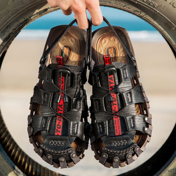 Breathable Sandals Summer Shoes Men Large size 47 Casual Shoes Outdoor Beach Slippers man Anti-Skid Clogs Gladiator Solid Mules, Black
Breathable Sandals Summer Shoes Men Large size 47 Casual Shoes Outdoor Beach Slippers man Anti-Skid Clogs Gladiator Solid Mules, Black