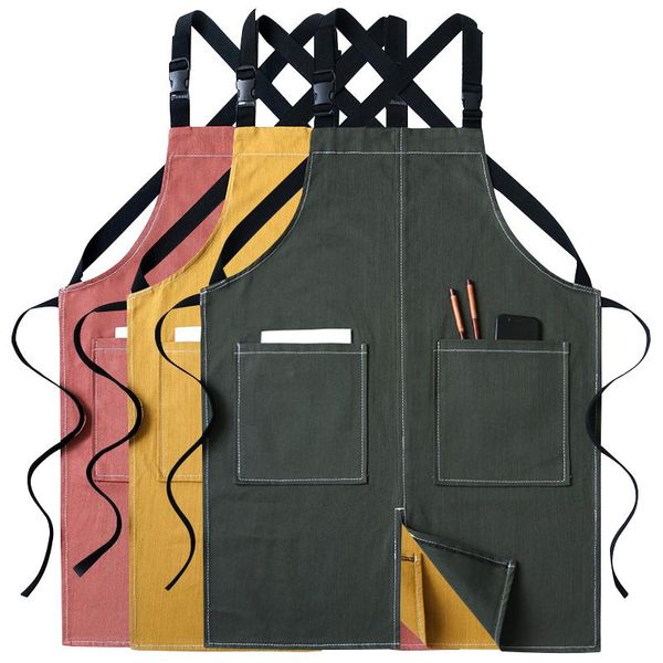 aprons solid pocket cafe baking adjustable house cleaning pinafore painting cooking accessories canvas women apron kitchen
aprons solid pocket cafe baking adjustable house cleaning pinafore painting cooking accessories canvas women apron kitchen