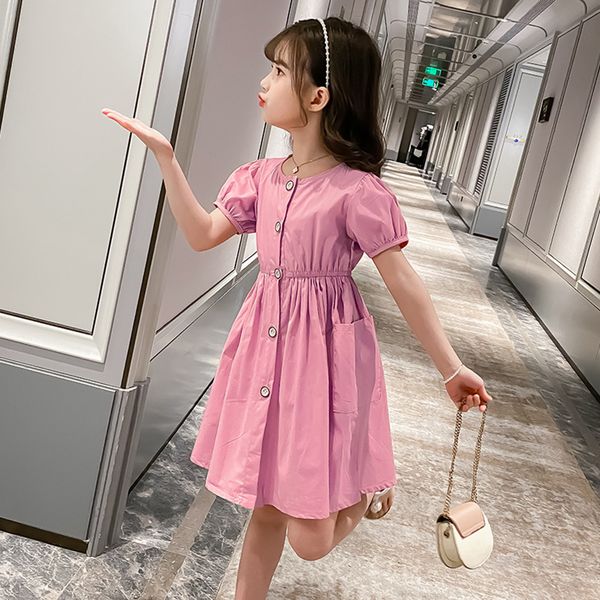 kids dresses for girls casual style girls party dress summer child dress solid color childrens costumes for girls 6 8 10 12 14, Red;yellow
kids dresses for girls casual style girls party dress summer child dress solid color childrens costumes for girls 6 8 10 12 14, Red;yellow
