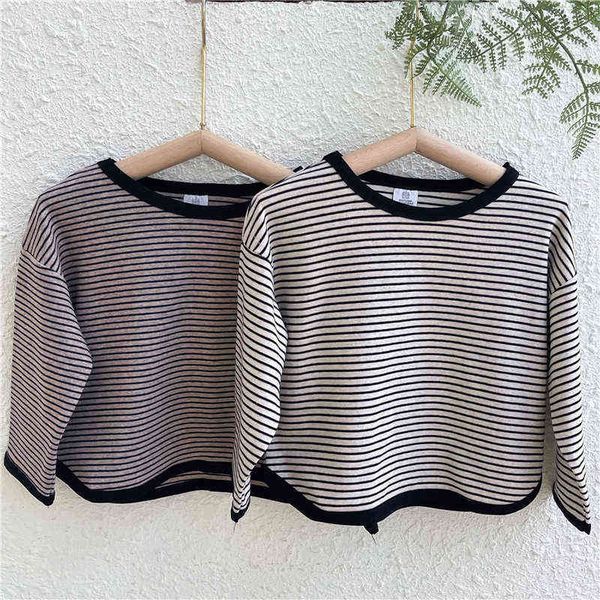 fashion striped print 2022 kids baby girls clothes cotton long sleeve t shirts for children girls autumn spring baby clothing g1209, Blue
fashion striped print 2022 kids baby girls clothes cotton long sleeve t shirts for children girls autumn spring baby clothing g1209, Blue