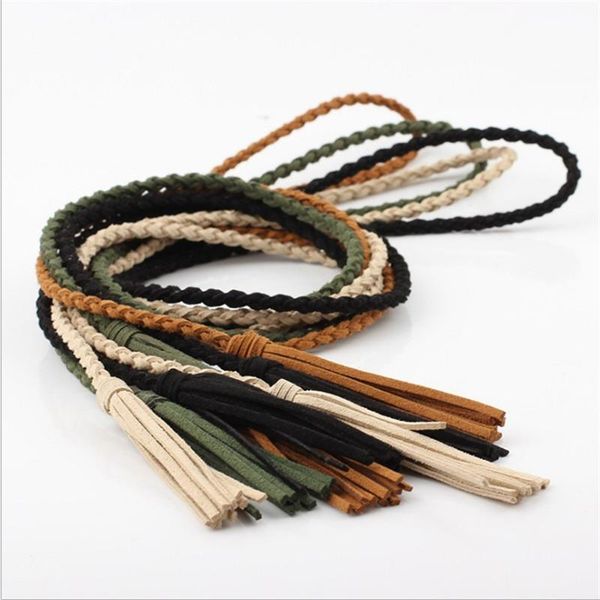 belts 160cm long gum plaiting rope braided belt female russia ladies slimming weaving tassel cinturones de marca girdle, Black;brown
belts 160cm long gum plaiting rope braided belt female russia ladies slimming weaving tassel cinturones de marca girdle, Black;brown
