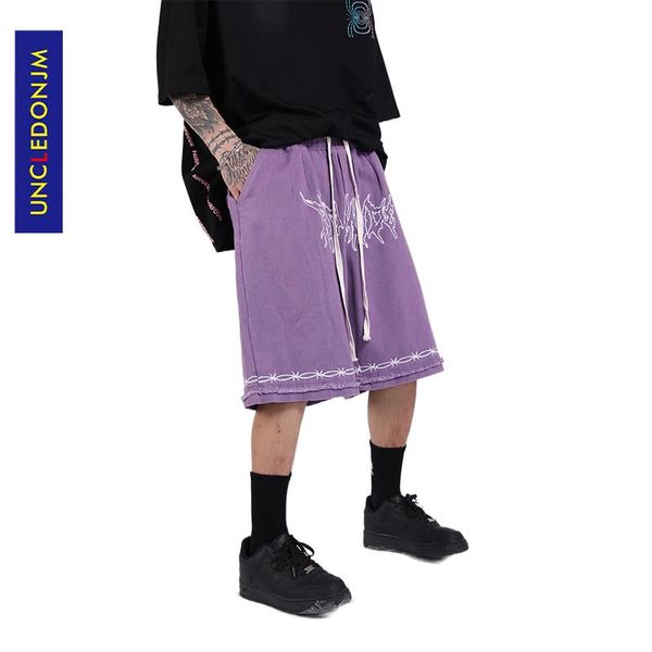 men's jeans uncledonjm embroidery vintage men hip hop distressed shorts kpop clothes baggy clothing 8874, Blue
men's jeans uncledonjm embroidery vintage men hip hop distressed shorts kpop clothes baggy clothing 8874, Blue