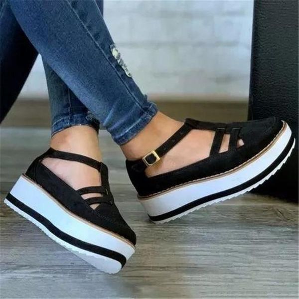 sandals women flat shoes summer vulcanized solid color thick bottom women's fashion tassel casual style, Black 
sandals women flat shoes summer vulcanized solid color thick bottom women's fashion tassel casual style, Black