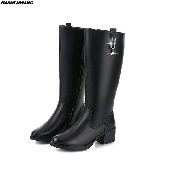 boots 2021 autumn faux leather women knee high pointed toe long chunky block heel size 36 38 39 40 41 42, Black
boots 2021 autumn faux leather women knee high pointed toe long chunky block heel size 36 38 39 40 41 42, Black