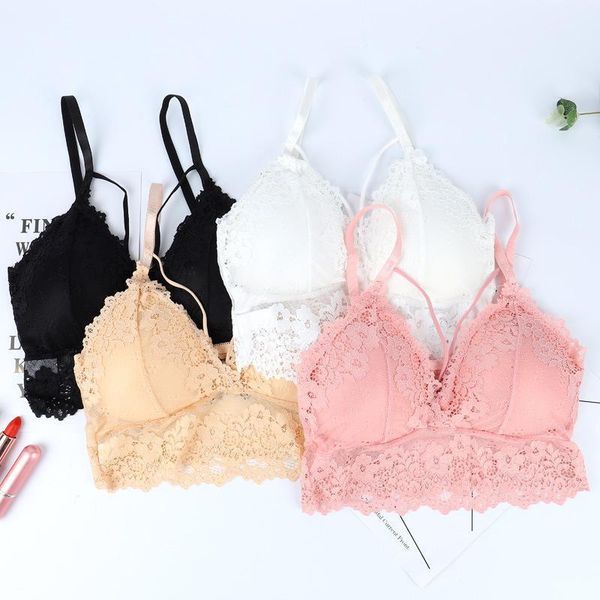 seamless tube beauty strap bra pad sling lace bottoming underwear wrapped chest girl bustiers & corsets, Black;white
seamless tube beauty strap bra pad sling lace bottoming underwear wrapped chest girl bustiers & corsets, Black;white