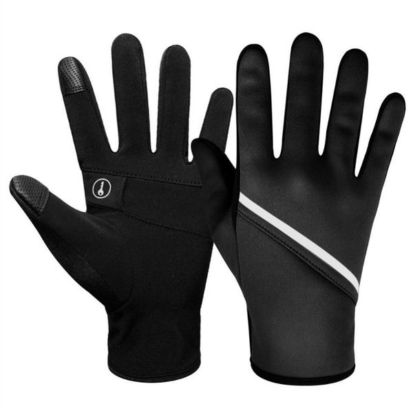 winter warm mittens windproof touch screen non-slip full finger gloves cycling, Black
winter warm mittens windproof touch screen non-slip full finger gloves cycling, Black