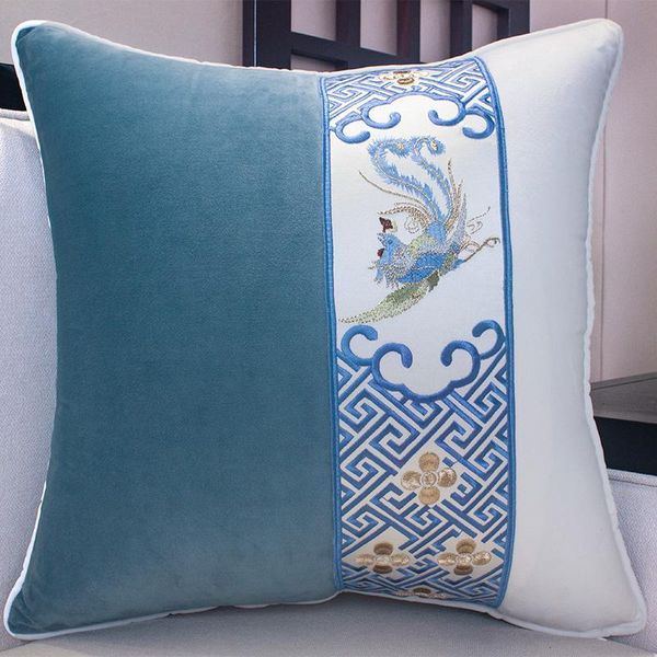 sofa cushion cover chinese style blackish green embroidery pillowcase square velvet splicing waist decor cushion/decorative pillow
sofa cushion cover chinese style blackish green embroidery pillowcase square velvet splicing waist decor cushion/decorative pillow