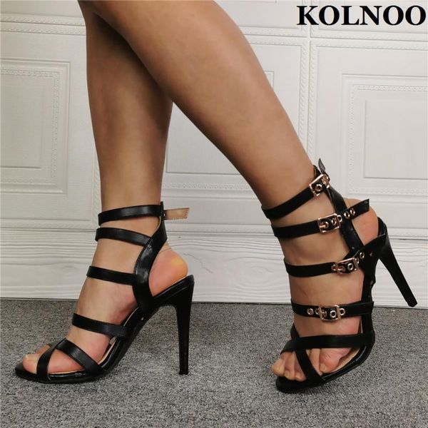 sandals kolnoo handmade 2022 womens high heels faux leather buckle straps peep-toe evening party xmas prom fashion shoes, Black
sandals kolnoo handmade 2022 womens high heels faux leather buckle straps peep-toe evening party xmas prom fashion shoes, Black