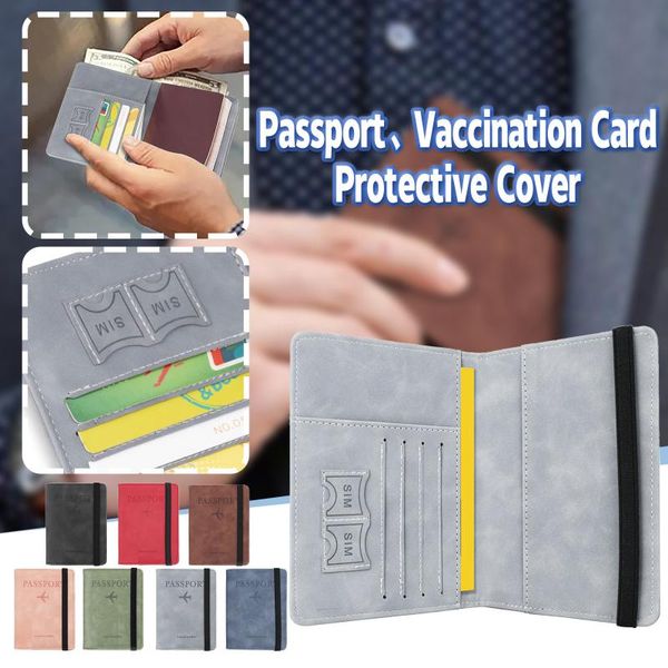 storage bags elastic band leather passport cover blocking for cards travel holder wallet document organizer case men women
storage bags elastic band leather passport cover blocking for cards travel holder wallet document organizer case men women