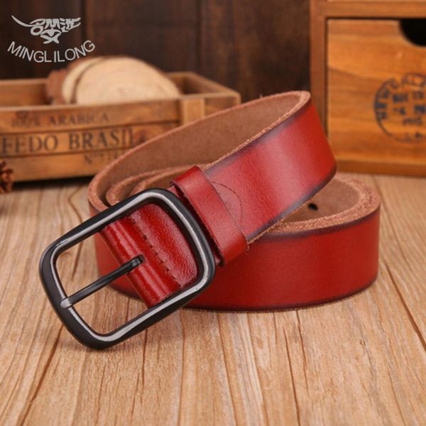 design men belts casual style male strap metal pin buckle for, Black;brown
design men belts casual style male strap metal pin buckle for, Black;brown