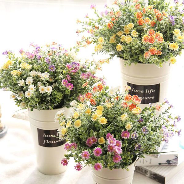 decorative flowers & wreaths 34.5cm artificial fake wild chrysanthemum floral wedding bouquet home deco bush
decorative flowers & wreaths 34.5cm artificial fake wild chrysanthemum floral wedding bouquet home deco bush