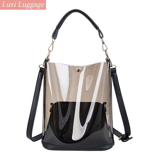 evening bags transparent pvc fashion women shoulder shopping totes composite solid casual large capacity ladies handbags luxury
evening bags transparent pvc fashion women shoulder shopping totes composite solid casual large capacity ladies handbags luxury