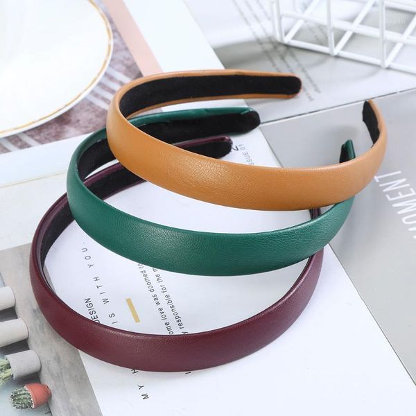 classic ladies girls faux leather solid headband hairband headress hair accessories pure color hoop for women1
classic ladies girls faux leather solid headband hairband headress hair accessories pure color hoop for women1