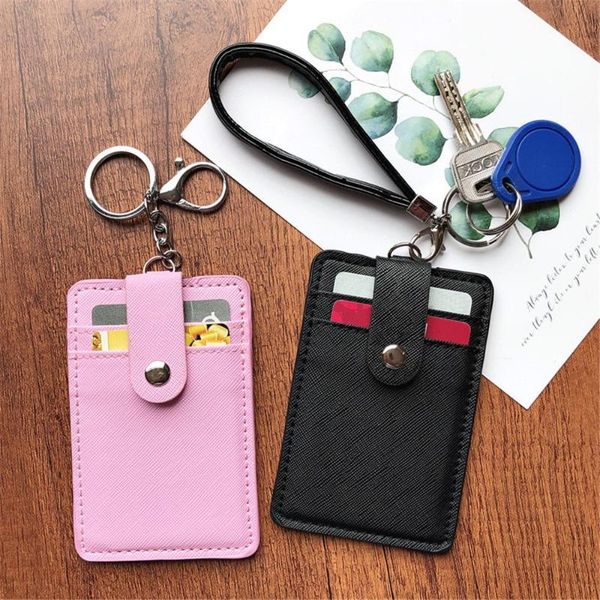card holders 1pc portable key chain id bus cover bank s protect case business holder wallet, Brown;gray
card holders 1pc portable key chain id bus cover bank s protect case business holder wallet, Brown;gray