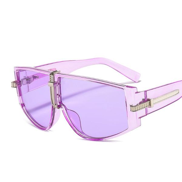 sunglasses 2021 one piece shield for women vintage rimless oversize square sun glasses female purple shades men, White;black
sunglasses 2021 one piece shield for women vintage rimless oversize square sun glasses female purple shades men, White;black