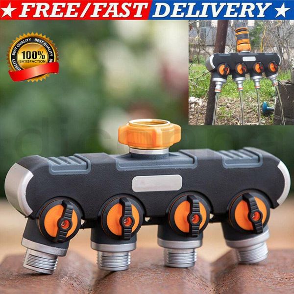 watering equipments 4 way garden hose splitter, outdoor utility four channel water rubberized tap
watering equipments 4 way garden hose splitter, outdoor utility four channel water rubberized tap