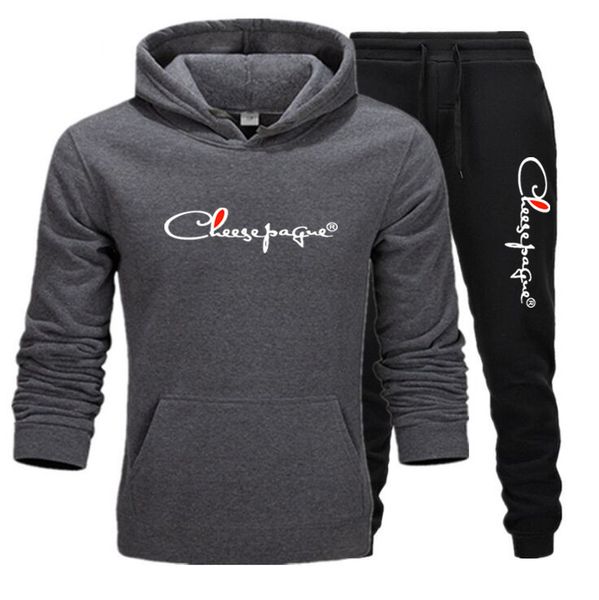 2 pieces sets tracksuits men hooded sweatshirt+pants pullover hoodie sportwear brand letter print casual men clothes plus size s-xxxl, Gray
2 pieces sets tracksuits men hooded sweatshirt+pants pullover hoodie sportwear brand letter print casual men clothes plus size s-xxxl, Gray
