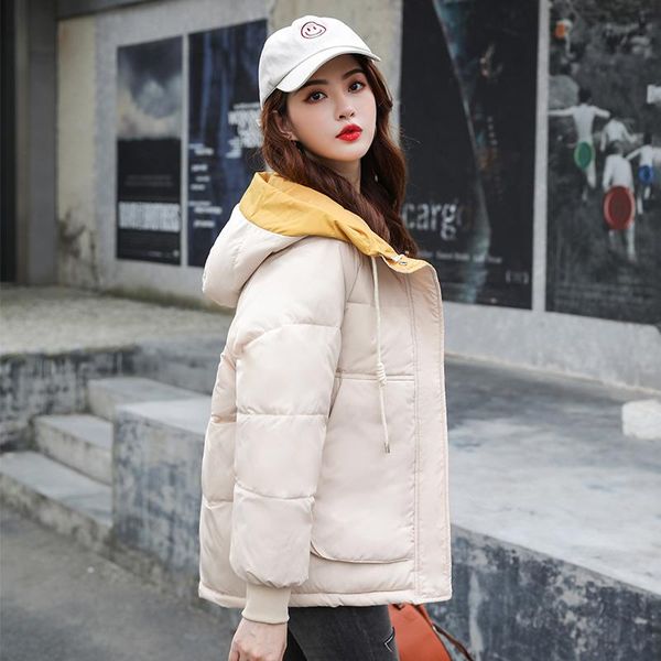 plus size women coat solid korean style winter jackets women's loose thick cotton padded hooded patchwork warm female parkas down &, Black
plus size women coat solid korean style winter jackets women's loose thick cotton padded hooded patchwork warm female parkas down &, Black