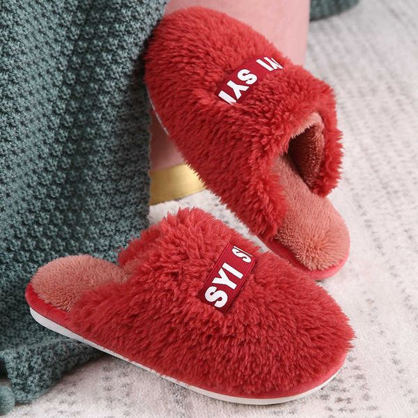 winter women home slippers fashion non slip indoor plush slipper letter faux fur warm soft comfortable bedroom flat footwear h0827, Black
winter women home slippers fashion non slip indoor plush slipper letter faux fur warm soft comfortable bedroom flat footwear h0827, Black
