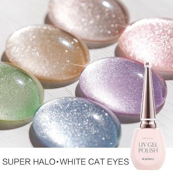 kaniu cat's eye nail polish glue ice through art 10 colors non-toxic long lasting gel tslm11, Red;pink
kaniu cat's eye nail polish glue ice through art 10 colors non-toxic long lasting gel tslm11, Red;pink
