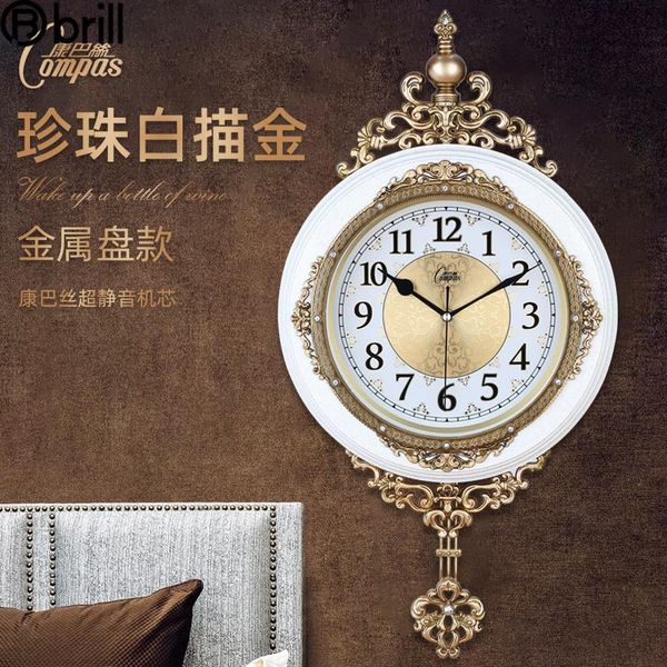 wall clocks creative nordic clock vintage metal pendulum swing living room decoration home decor silent watches
wall clocks creative nordic clock vintage metal pendulum swing living room decoration home decor silent watches