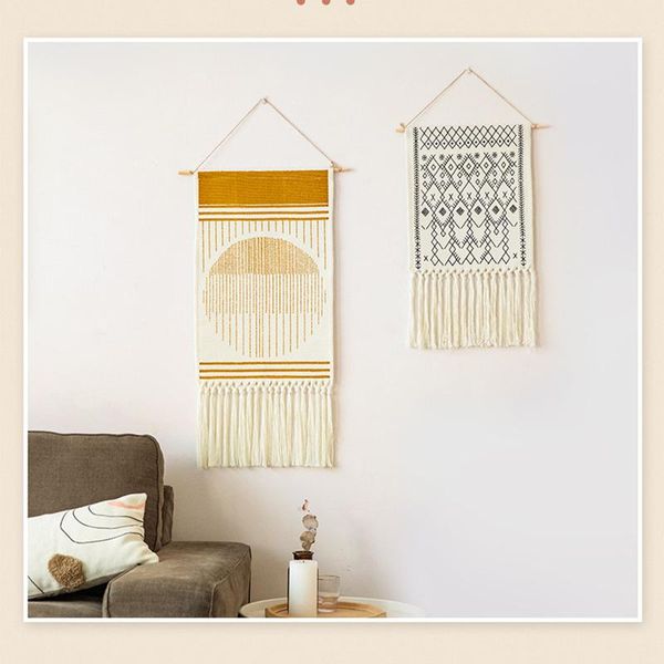 tapestries nordic style home boho decor cotton tassel handmade woven wall hanging tapestry colorful printing hand knotted decoration
tapestries nordic style home boho decor cotton tassel handmade woven wall hanging tapestry colorful printing hand knotted decoration