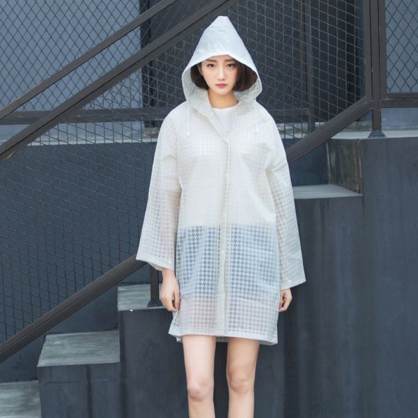 raincoat eva qianniaoge tourism transparent hiking japanese men's and women's korean fashion coat long poncho
raincoat eva qianniaoge tourism transparent hiking japanese men's and women's korean fashion coat long poncho