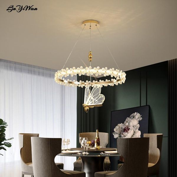 pendant lamps led living room chandelier light luxury crystal dining bedroom modern minimalist ring butterfly
pendant lamps led living room chandelier light luxury crystal dining bedroom modern minimalist ring butterfly