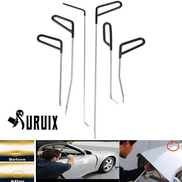 professional hand tool sets 6pcs of dent removal repair rods c style for car body hail damage door paintless kit
professional hand tool sets 6pcs of dent removal repair rods c style for car body hail damage door paintless kit