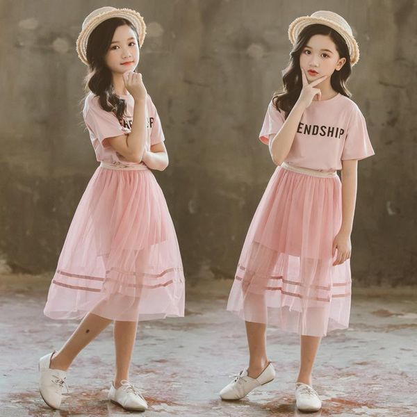 clothing sets fashion kids summer girls long t-shirt +skirt 2pc suits children short sleeve outwear baby girl clothes 4-14year, White
clothing sets fashion kids summer girls long t-shirt +skirt 2pc suits children short sleeve outwear baby girl clothes 4-14year, White