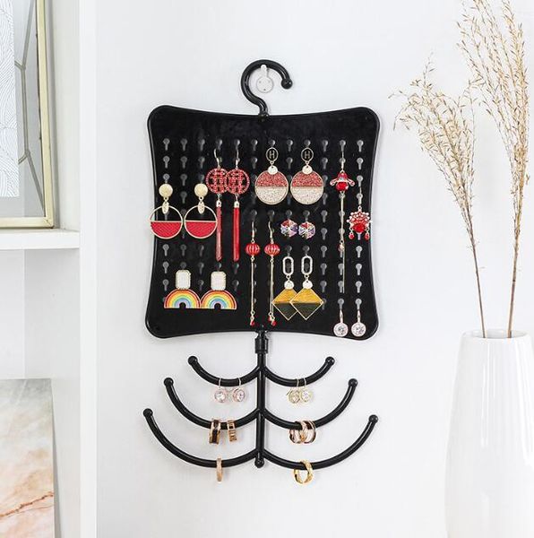 jewelry pouches, bags 120 holes 6 hooks wall earring organizer hanging holder necklace ring display storage stand, Pink;blue
jewelry pouches, bags 120 holes 6 hooks wall earring organizer hanging holder necklace ring display storage stand, Pink;blue